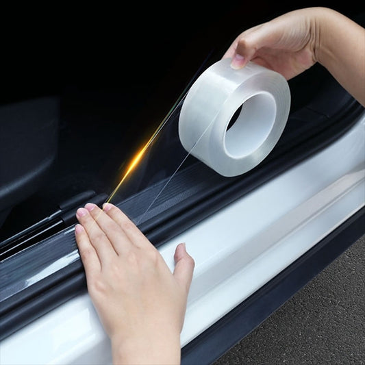 Universal Car Anti-collision Strip Nano Tape Scratchproof Car Threshold Transparent Film Door Edge Rim Protective Car Stickers 2024 - $7.99