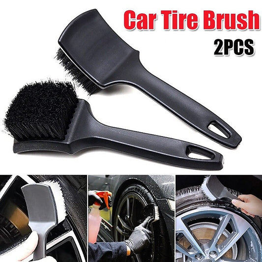 2PCS Auto Tire Rim Brush Wheel Hub Cleaning Brushes Car Wheels Detailing Cleaning Accessories Tire Auto Washing Tool 2024 - $8.99