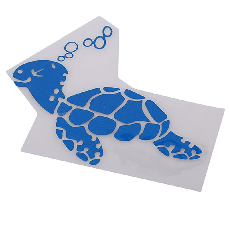 2PcsCute Turtle Car Sticker. Car Landscaping Decoration Sticker 2024 - GBP £5