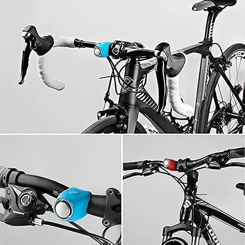 Electric Bicycle Bell 90db Horn Rain Proof MTB Bicycle Handlebar Silicone Shell Ring Bicycle Bell Accessories 2024 - $12.99