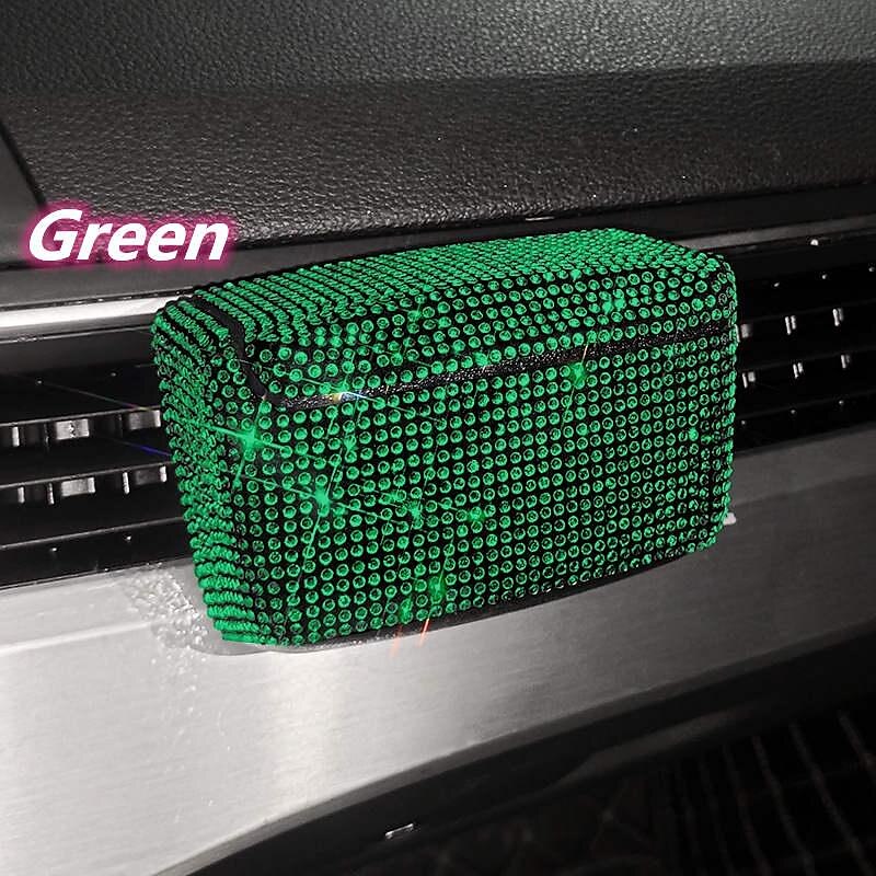 7 Colors Bling Bling Car Air Vent Mounting Cigarette Ashtray Holder Cup with Blue Light 2024 - $14.99