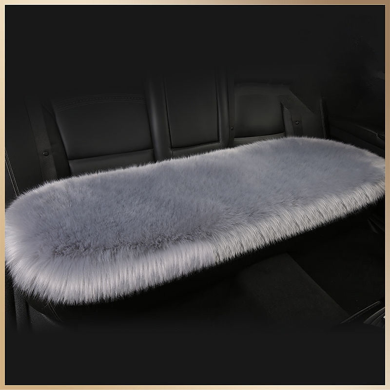 New Fur Car Seat Covers Fiber Faux Auto Seats Cushion Long Plush Winter Warm Seats Mats Universal 12 Colors 2024 - $31.99