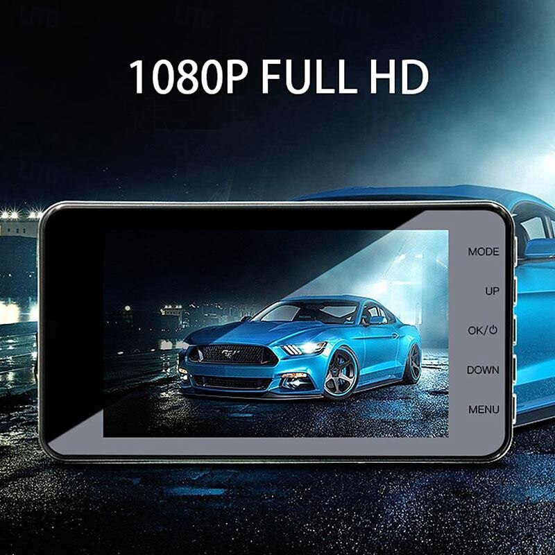 A10 1080p New Design / Full HD / HD Car DVR 170 Degree Wide Angle 4 inch IPS Dash Cam with Night Vision / G-Sensor / Parking Monitoring Car Recorder 2