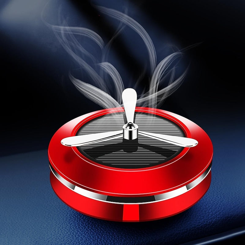 Car Air Freshener Solar Energy Rotating Ocean Car Aromatherapy Diffuser Interior Decoration Accessories For Car 2024 - $11.99