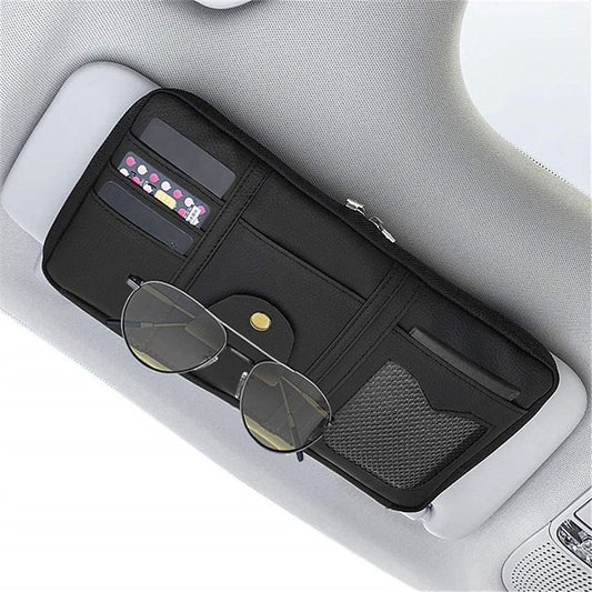 Car Sun Visor Organizer. Auto Accessories Document Holder. Auto Interior Accessories Pocket Organizer - Car Truck SUV Registration & Insurance Storage