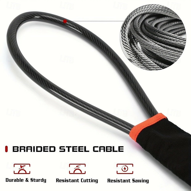 Steering Wheel Lock Seat Belt Lock Universal Anti Theft Device Car Lock Theft Prevention With 3 Keys For Car Security Fit Most Vehicles Truck SUV Van