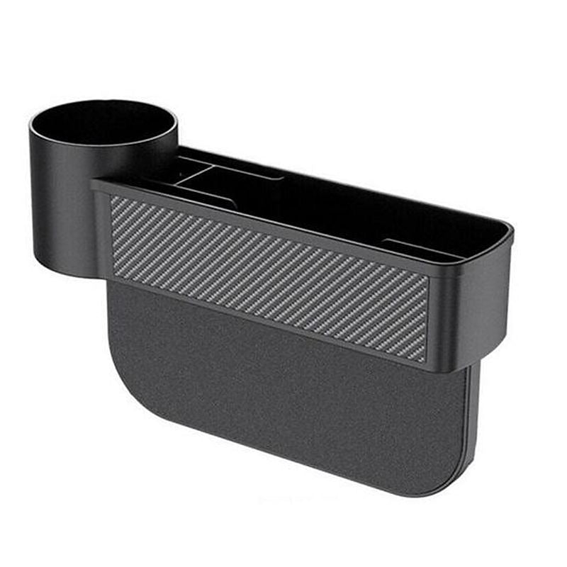 Car Storage Tools Black Auto Car Seat Gap Catcher Filler Storage Box Pocket Organizer Holder SUV Pocket Stowing Tidying Drink 2024 - $9.99
