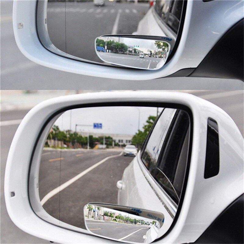 2PCS Wide Angle Reverse Mirror Blind Spot Car Rearview Mirror 360 Degree Car Mirror Auxiliary Mirror Blind Spot Mirro 2024 - $6.99
