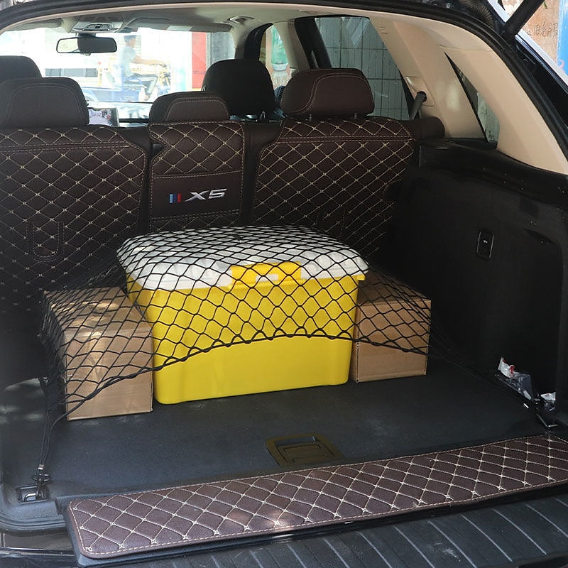 Car Trunk Storage Mesh Bag Elastic Luggage Cargo Storage Net Net Pocket For Motorcycle Motorbike Bike Cars Trucks ATVs With Hooks 2024 - $8.99