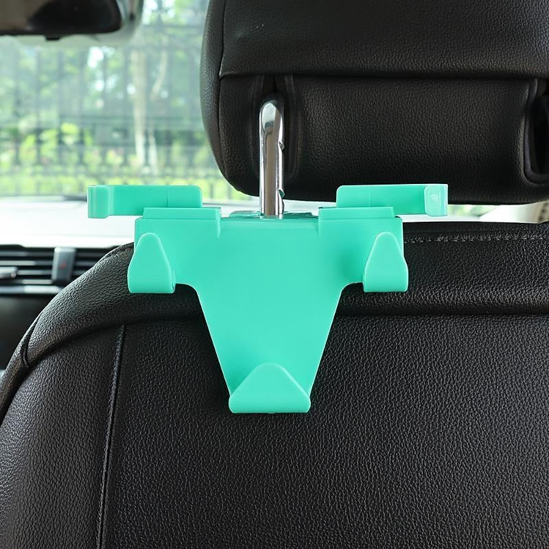 1/2PC Car Hooks Universal Multifunctional Car Vehicle Back Seat Headrest Mobile Phone Holder Hanger Holder Hook for Bag Purse 2024 - $6.99