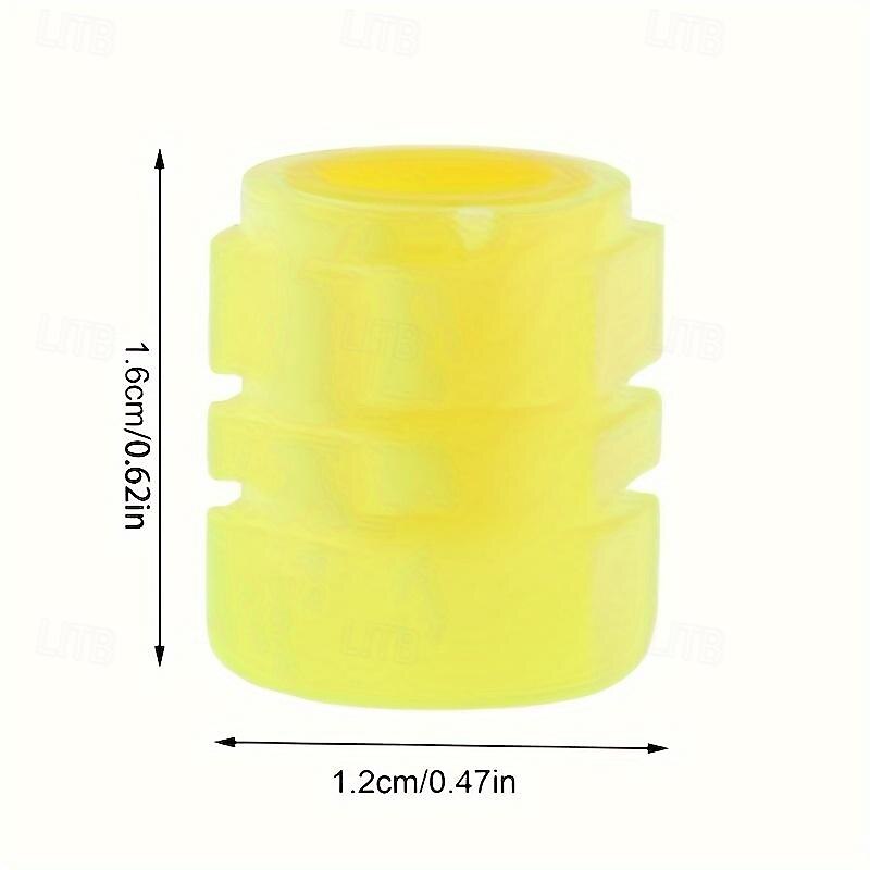 Starfire Car Luminous Valve Valve Green Pink Blue Yellow Car Tire Valve Cap Motorcycle Valve Core Glow 2024 - $11.99