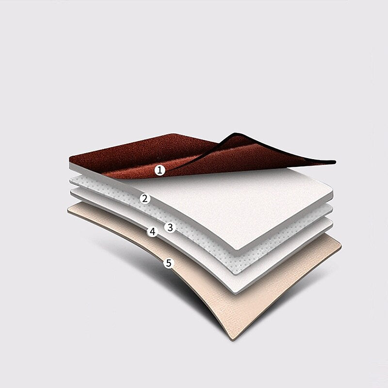 1 PCS Car Seat Covers Luxury Car Protectors Universal Anti-Slip Driver Seat Cover  Plush with Backrest Strip-type Easy Install Universal Fit Interior