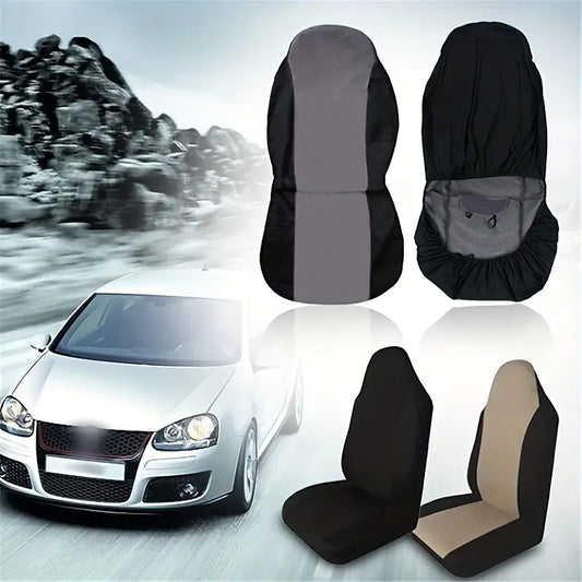 Car Seat Covers Single Piece Driver'S Seat Covers Elastic Mesh Integrated Seat Covers 2024 - $12.99