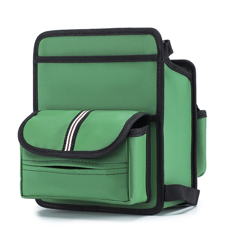 Car Seat Middle Organiser PU Leather Auto Between Seat Storage with Pockets Front Seat Handbag Holder Pet Net Barrier Organizer 2024 - RON 110.63