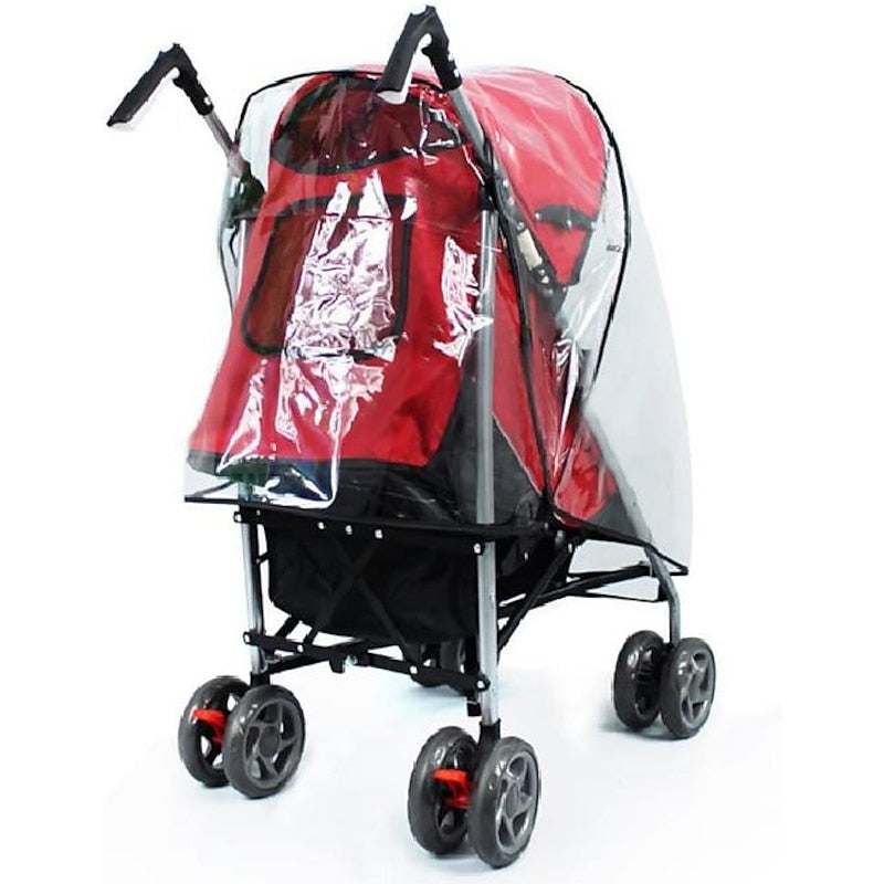Universal Baby Stroller Rain Cover Pram Raincover Pushchair EVA Transparent and Waterproof for Buggy Baby Stroller Baby Carriage Travel Outdoor 2024 -