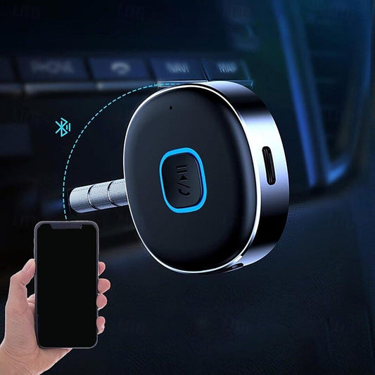 Aux Bluetooth Adapter Wireless Bluetooth 5.0 Adapter with Microphone for Car Hands-Free Calling 3.5 mm 2024 - $14.99