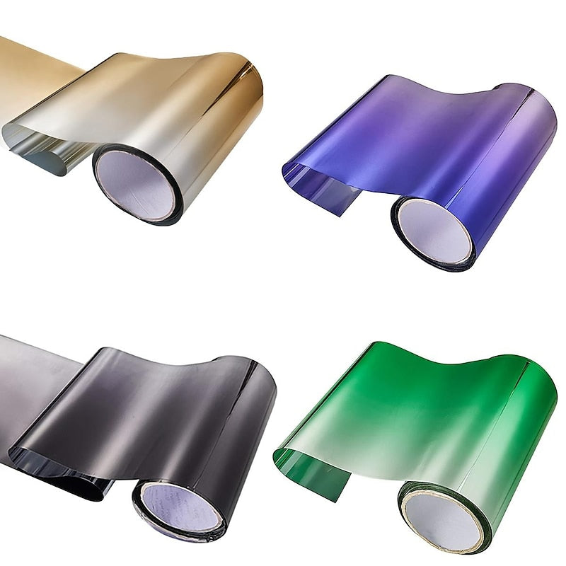 20X150cm Car Front Windshield Tint Sun Blocking Window Tint Universal Sun Shade Sun Visor Protection Film Windshield Sun Protection Sticker Car Access