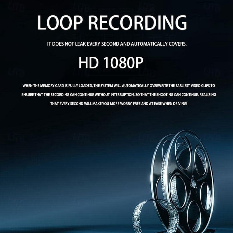 A10 1080p New Design / Full HD / HD Car DVR 170 Degree Wide Angle 4 inch IPS Dash Cam with Night Vision / G-Sensor / Parking Monitoring Car Recorder 2