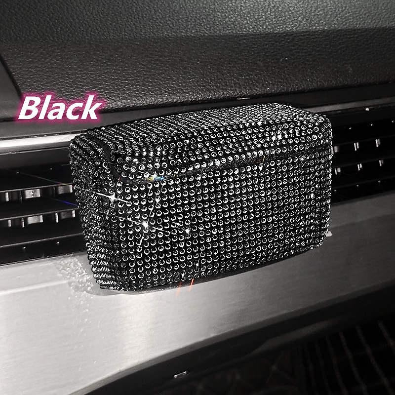 7 Colors Bling Bling Car Air Vent Mounting Cigarette Ashtray Holder Cup with Blue Light 2024 - $14.99
