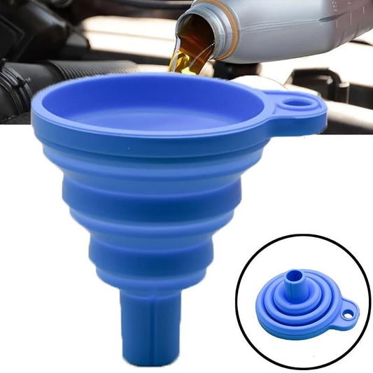 StarFire Portable Collapsible Car Silicone Funnel Long Neck Funnel Silicone Folding Funnel Small Funnel 2024 - $6.99
