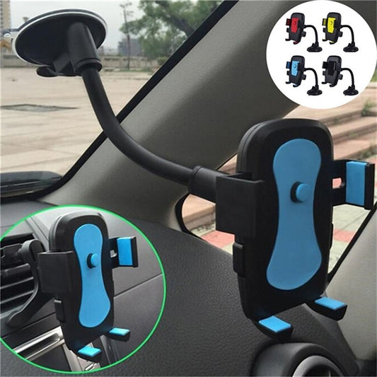 Universal Car Mobile Phone Holder Stand Rotating 360 Degree Long Arm Cellphone Bracket Cell Phone Mount for GPS 2024 - $7.99