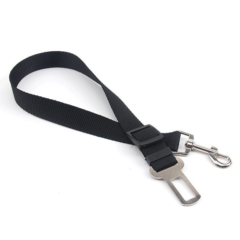 Safety Seat Belt Of Dog Pet Car Safety Harness Restraint Lead Adjustable Travel Clip New 2024 - $5.49