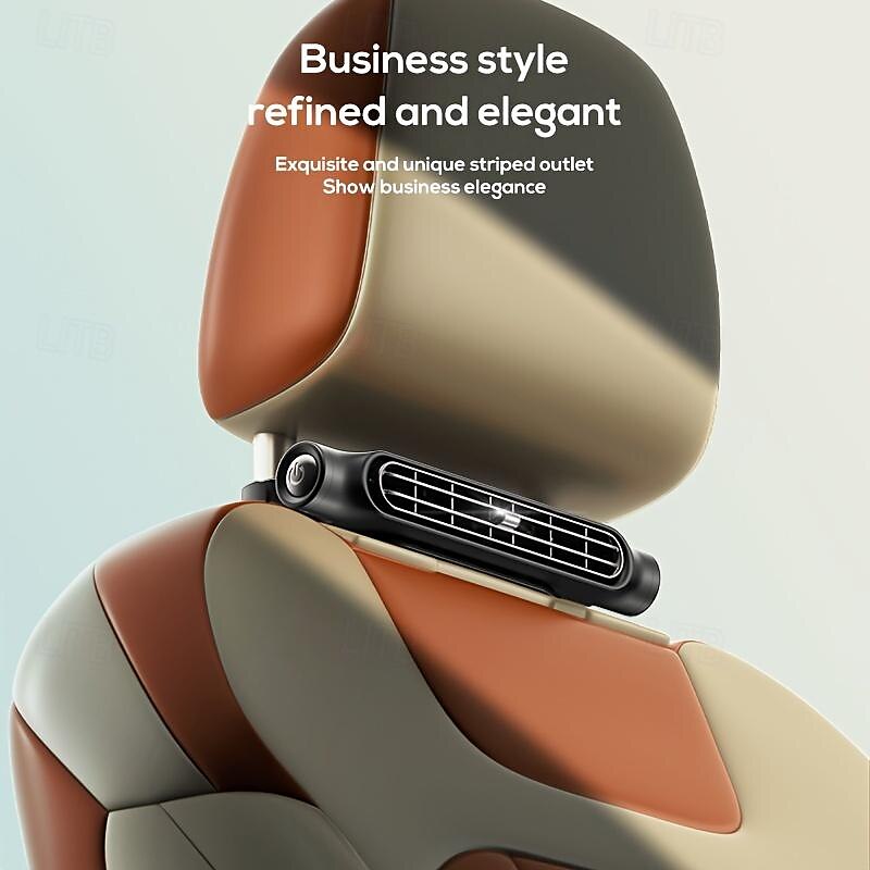 1 pc Seat Car Fan Turbo Large Wind Power USB Plug-in Car Back PillowCar Fan 2024 - $19.99