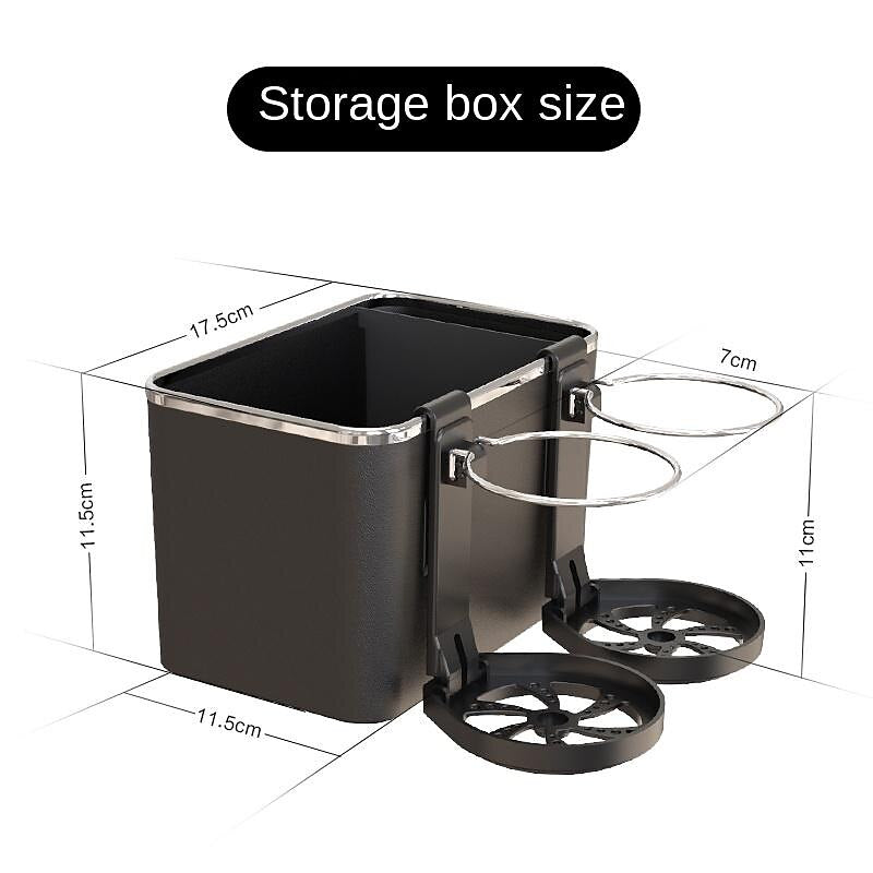 Multi-function Car Storage Box Armrest Organizers Car Interior Stowing Tidying Accessories for Phone Tissue Cup Drink Holder 2024 - $10.99