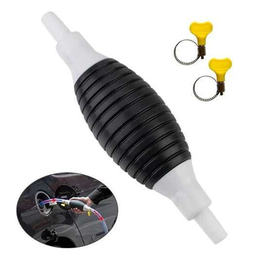 StarFire 1PC Car Fuel Gas Hand Primer Manual Pump Fuel Line Pump Fuel Pumps Car Tool Transfer Primer for Gas Petrol Diesel Oil Liquid Water with Valve