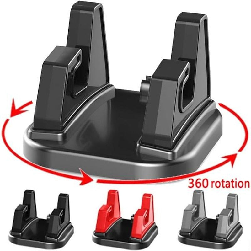 Dashboard Cell Phone Holder Car Phone Mount Vertical Horizontal 360 Degrees Rotate Dash Cell Phone Holder For Car 2024 - $6.99