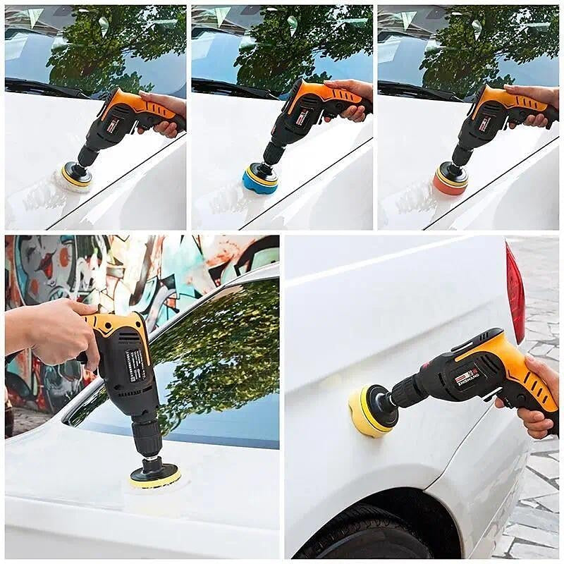 Car Polishing Sponge Pads Kit Foam Pad Buffer Kit Polishing Machine Wax Pads for Auto Motorcycle motor vehicle Removes Scratches 2024 - $9.99