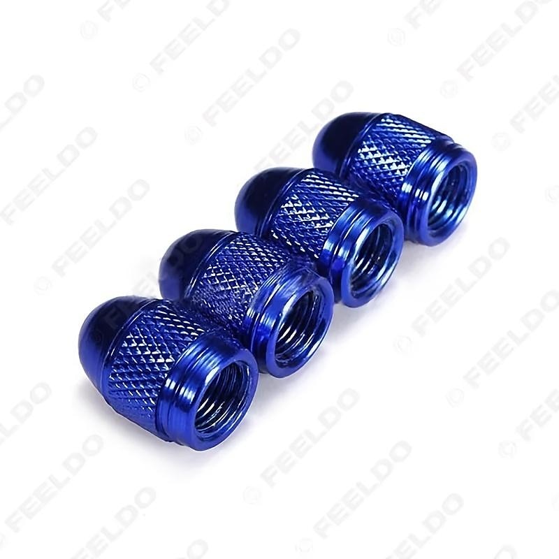StarFire 4PCS Universal Aluminum Tire Valves Caps Dust Cap  Stem Cover Stem Caps  For Car Truck Bike Decorations Accessories 2024 - $5.49