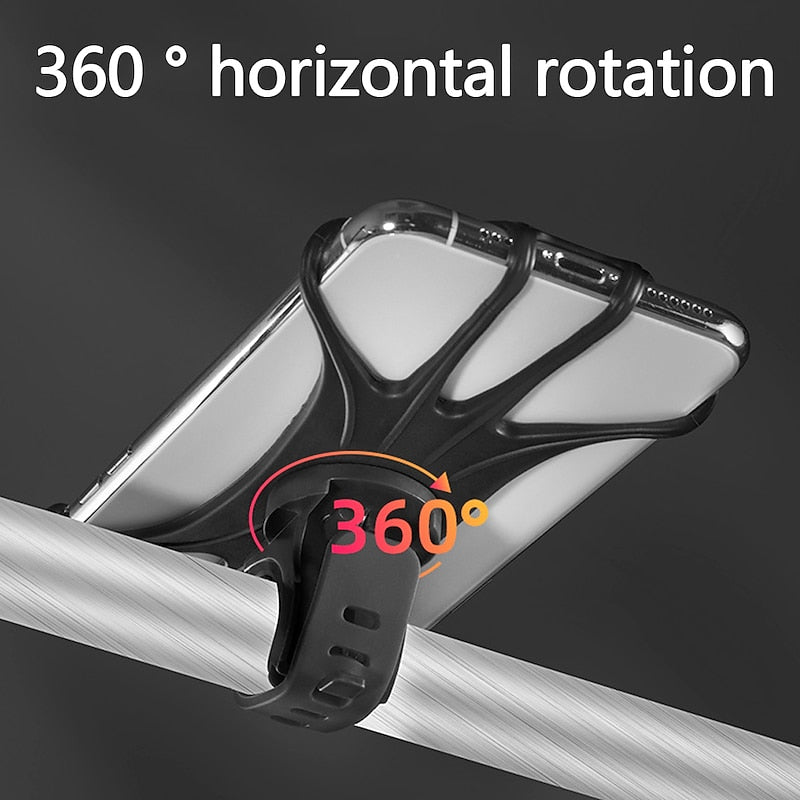 360 Degree Rotatable Silicone Bicycle Phone Holder Balance Car Motorcycle Stand Bracket 2024 - $8.99