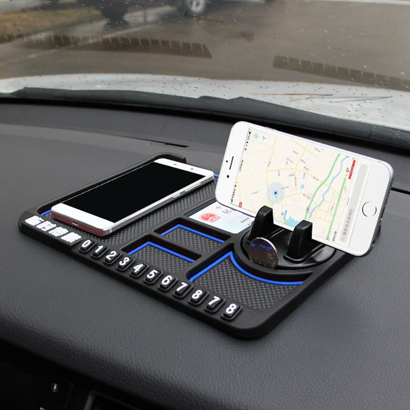 Multifunctional Car Anti-Slip Mat Non-Slip Phone Sticky Anti Slip Dash Mount Phone Silicone Car Board Mat Pad 2024 - $8.99