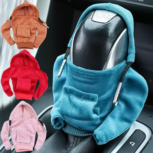 StarFire Fashion Hoodies Car Gear Shift Knob Cover Manual Handle Gear Shift Decoration Hoodie Covers Automatic Car Interior Accessories 2024 - $7.99