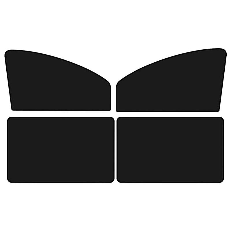 4pcs Magnetic Car Side Window Sunshade Cover Sun Visor Summer Protection Window Curtain for Front Rear Black Auto Accessories 2024 - $14.99