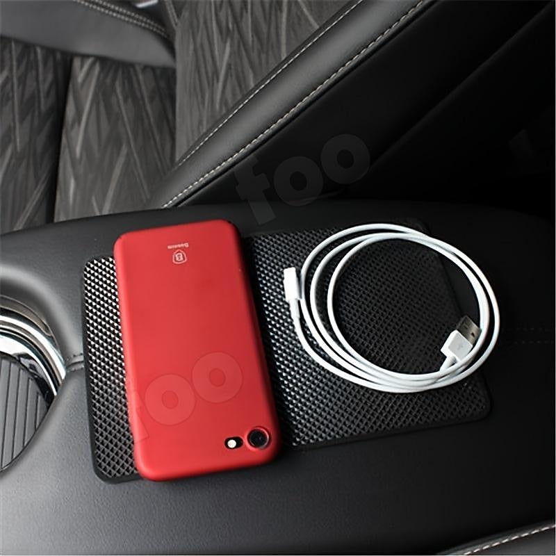 Car Dashboard Non-Slip Sticky Mat Phone Key Holder Non-Slip Mat Magic Anti-Slip Pad Adhesive Mat Car Sticker For BMW Car Accessories (200mm X 130mm) 2
