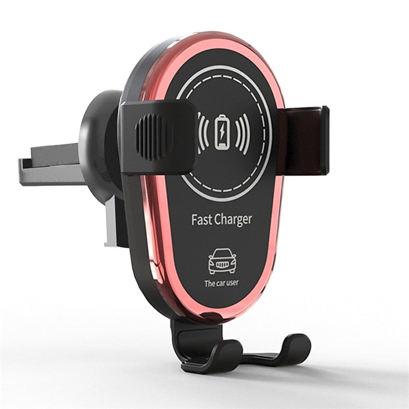15W Wireless Car Charger Mount Air Vent Mobile Phone Holder Stand Fast Charging Station For IPhone 14 13 12 11 X Xiaomi Samsung 2024 - $10.99