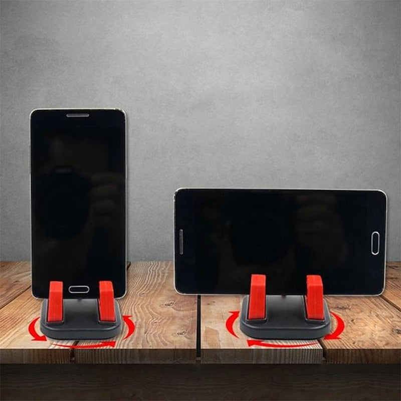 Dashboard Cell Phone Holder Car Phone Mount Vertical Horizontal 360 Degrees Rotate Dash Cell Phone Holder For Car 2024 - $6.99