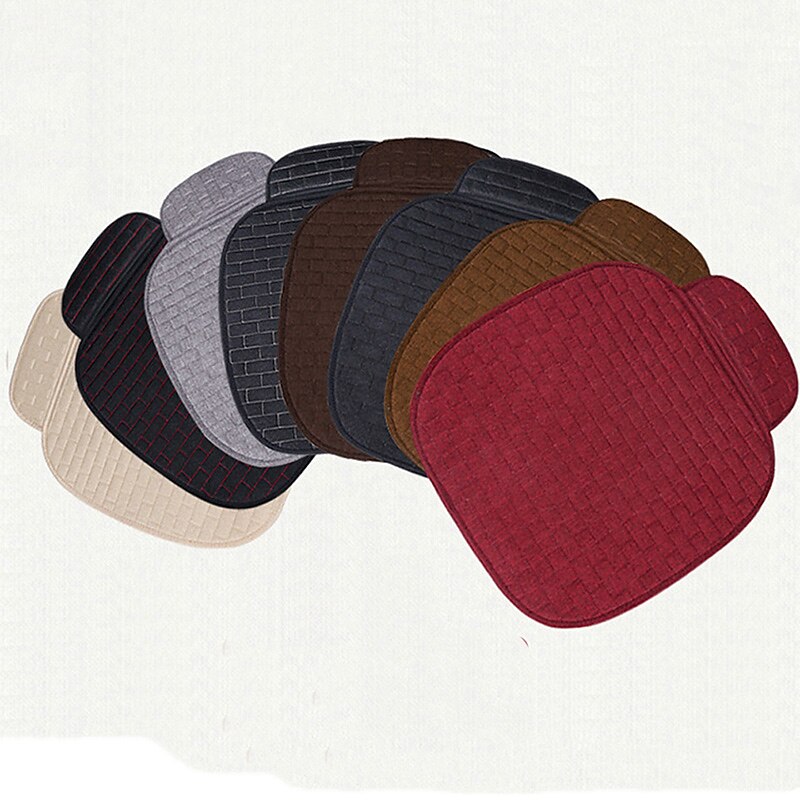 Car Front Rear Seat Cover flax seat protect cushion automobile seat cushion protector pad car covers mat protect for Volkswagen/Toyota/Ford/Audi A3 A5