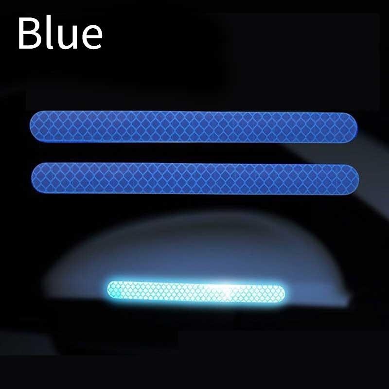 4Pairs Car Stickers Reflector Rearview Mirror Reflective Tape Car Accessories Exterior Reflex Tape Reflective Strip 2024 - $7.99