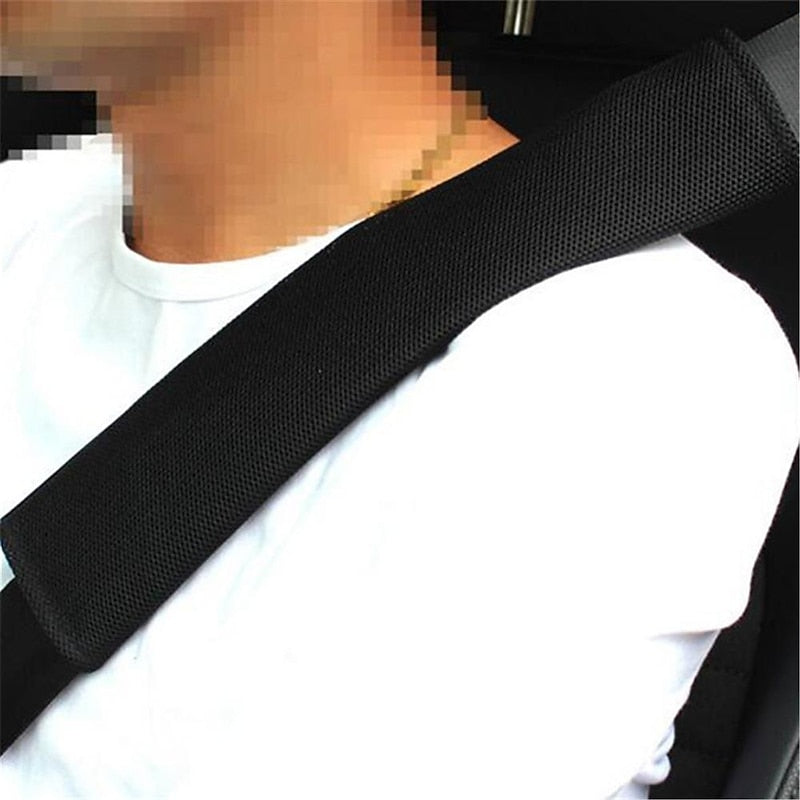 StarFire 2Pcs Breathable Car Safety Belt Cover Seat Belt Pad Sandwich Seat Belt Shoulder Pads Auto Seatbelt Shoulder Protective Strap Pad 2024 - GBP £