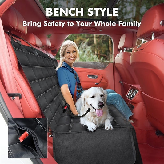 Dog Car Seat Cover Waterproof Dog Car Hammock for Car Back Seat Scratchproof Nonslip Back Seat Cover for Dogs Washable 2024 - GBP £48