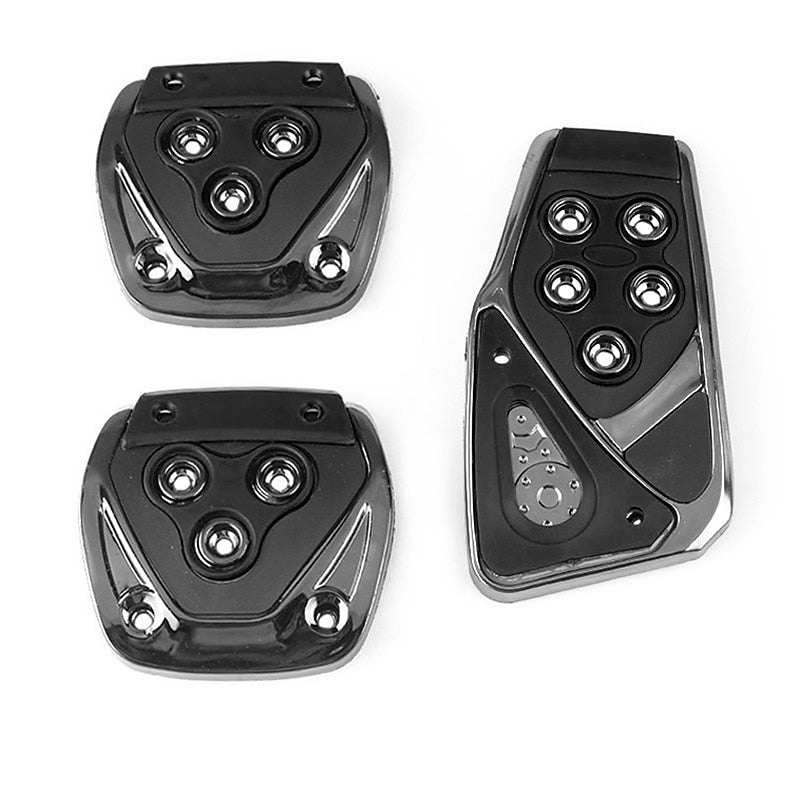 3Pcs Universal Non Slip Pedals Accelerator Brake Clutch Footrests Cover Set for Manual Transmission Car 2024 - $7.99