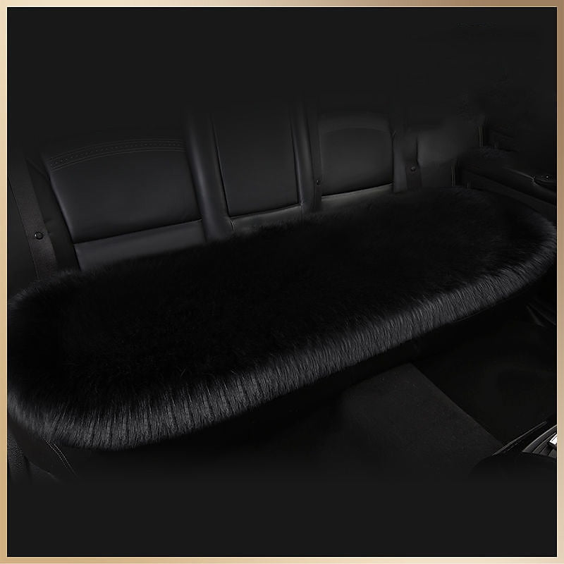 New Fur Car Seat Covers Fiber Faux Auto Seats Cushion Long Plush Winter Warm Seats Mats Universal 12 Colors 2024 - $31.99