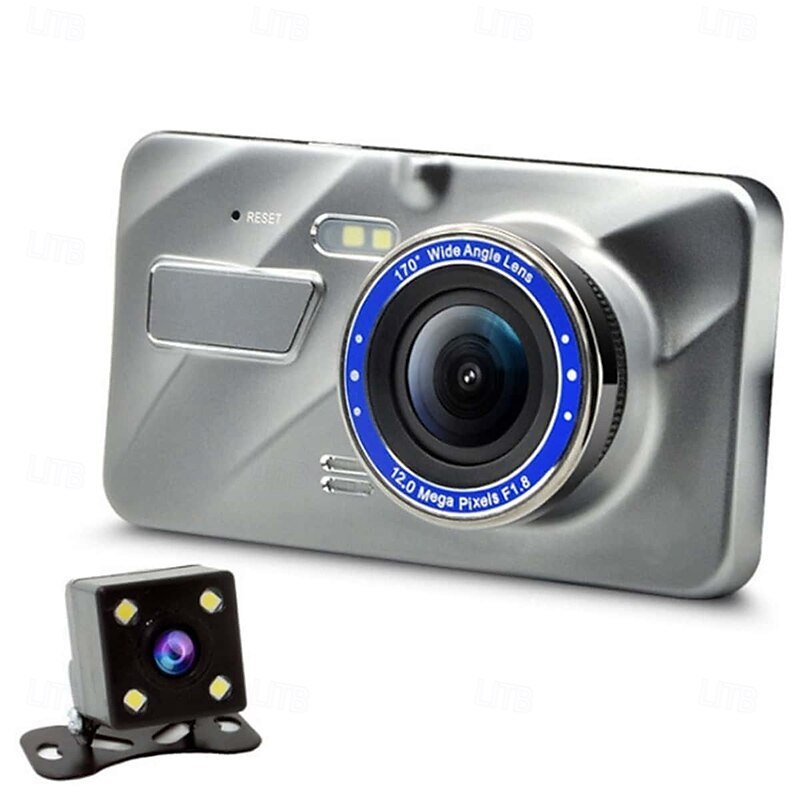 A10 1080p New Design / Full HD / HD Car DVR 170 Degree Wide Angle 4 inch IPS Dash Cam with Night Vision / G-Sensor / Parking Monitoring Car Recorder 2