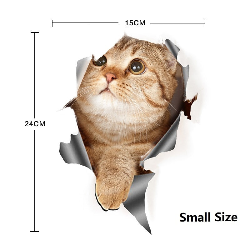 3D Car Stickers Decal Sticker For Truck Car Car Stickers Cartoon Door Stickers Car Tail Stickers Animal Cartoon Stickers 3D three-Dimensional Cute Car