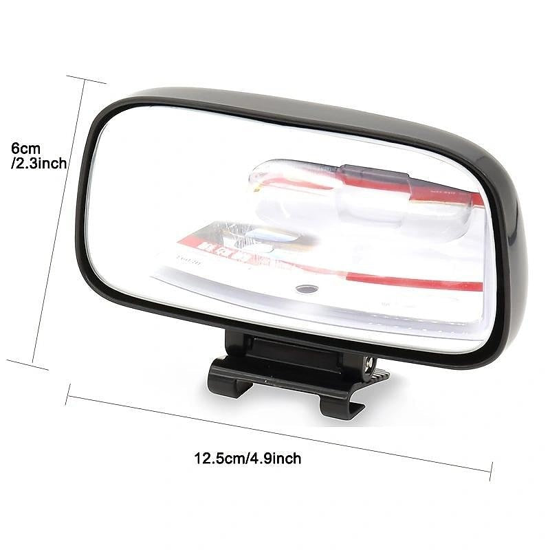 Car Auxiliary Rearview Mirror Curved Surface Large Field Of View Wide-Angle Blind Spot Mirror Reversing Mirror 2024 - $8.99
