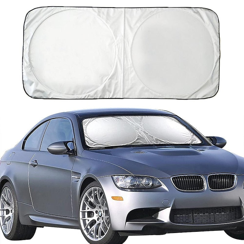 StarFire Car Window Sunshade Cover Sun Shade Windshield Visor Protector Windscreen Folding Auto UV Protection Curtain Styling Accessories 2024 - $8.99