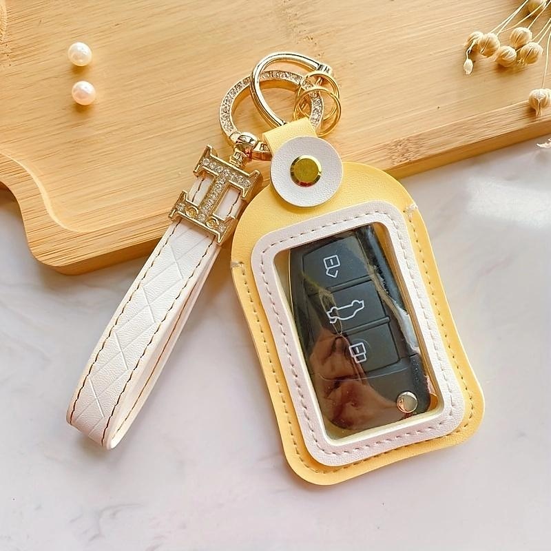 Universal Type Car Key Case Cover Remote Control Protective Cover Key Storage 2024 - $8.99